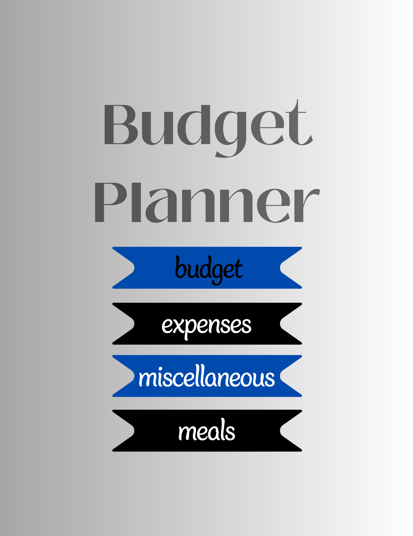 Digital Budget Planner His