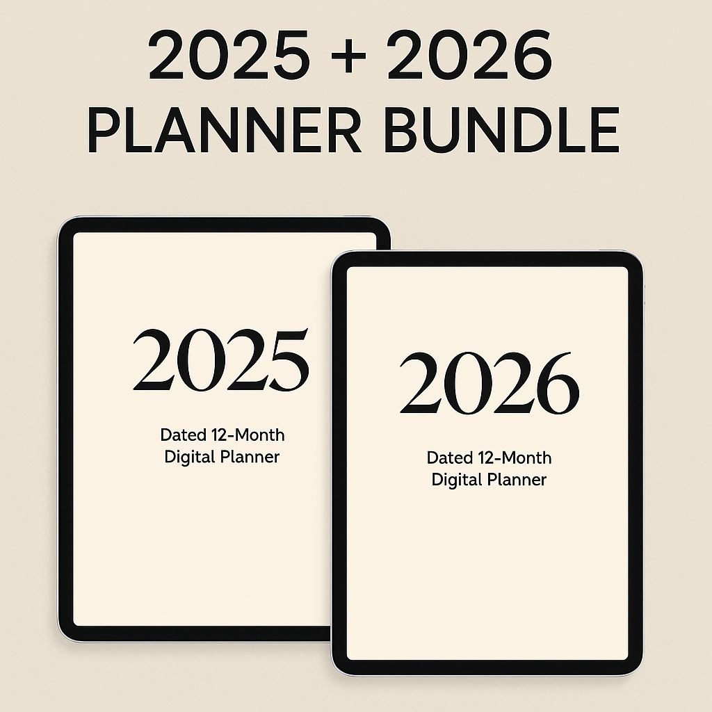 2025 + 2026 Ultimate Digital Planner